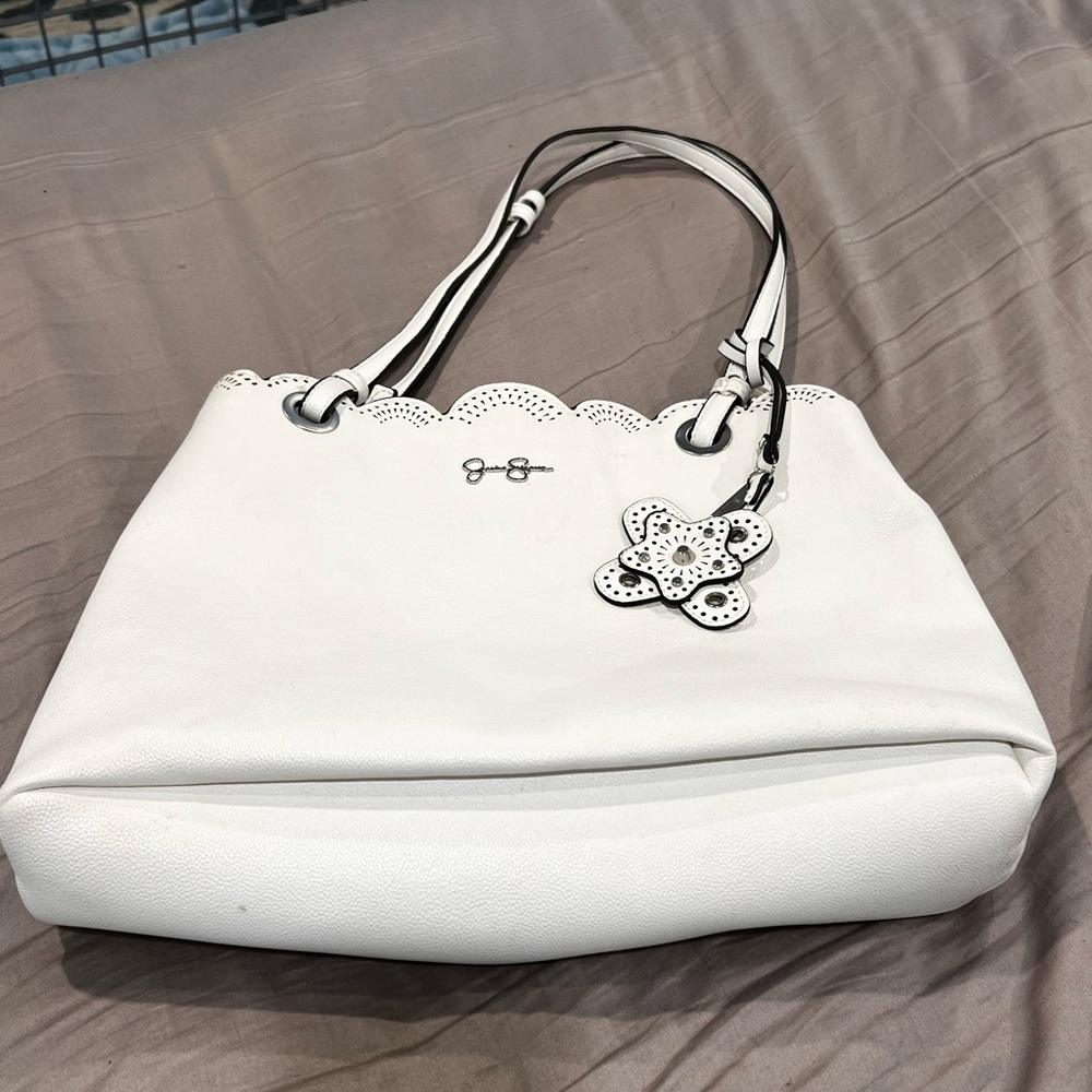 White Jessica Simpson Shoulder Bag